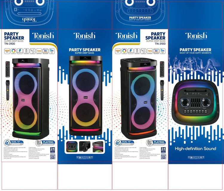 اسپیکر تونیش مدل TN-3100